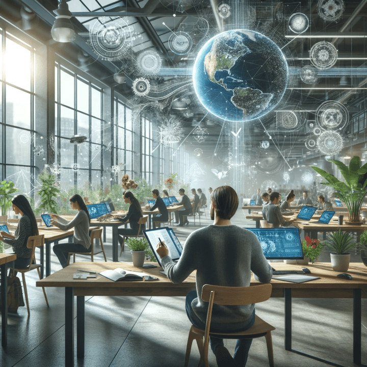 Más allá de la tecnología: cómo la Inteligencia artificial está redefiniendo la sociedad, la economía y el entorno&nbsp;laboral